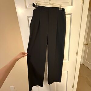 alo mid rise showdown trouser in black NWOT